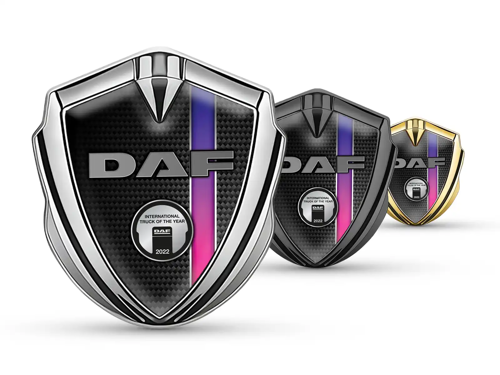 Daf Badge Self Adhesive Sports Design Premium Feel